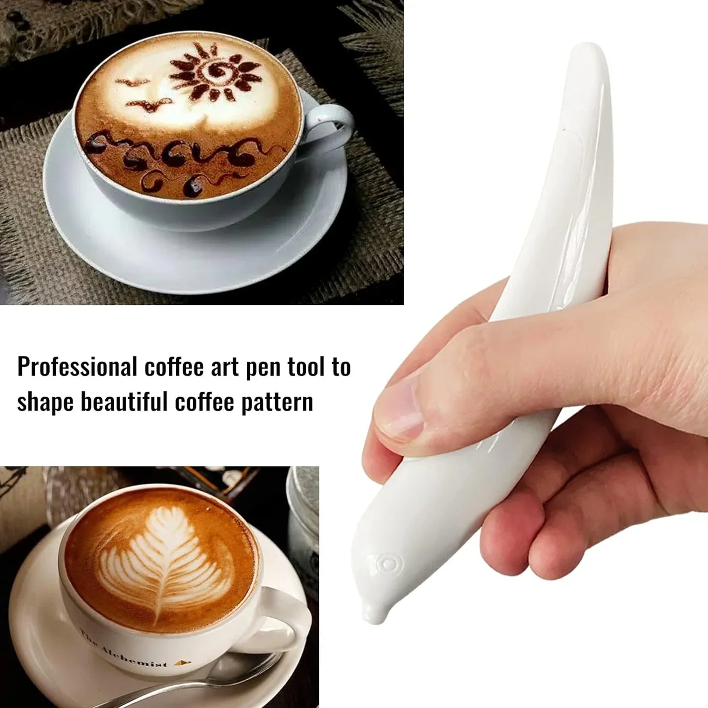 Electric Coffee Art Pen For Coffee Lovers